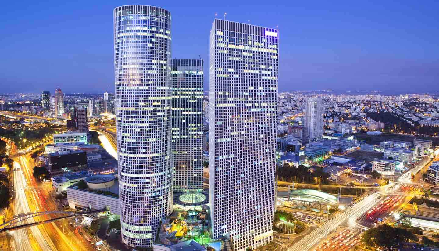 Tel Aviv - Tel Aviv at sunset, Israel