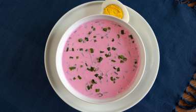 Aukstā Zupa (Cold Beet Soup)