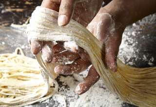 Making noodles